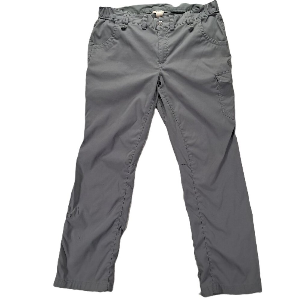 Duluth Pant Women 37x31, Tag 16x33 Gray Dry on the Fly Convertible Bootcut
